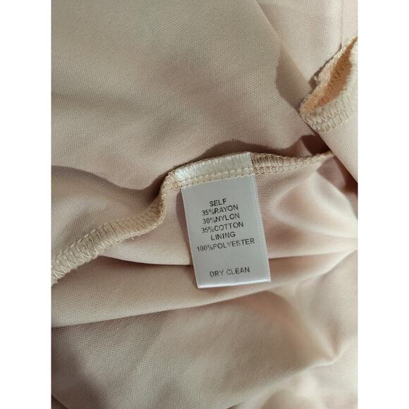 Soprano Women’s Red Orange Lace Overlay Lined Fit & Flare Dress Size Large - Picture 7 of 8